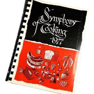 Springfield Symphony of Cooking Cookbook Vintage 1977 Missouri Ozarks Recipes